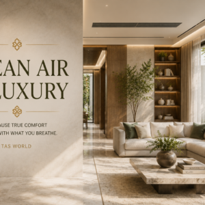 Discover why indoor air quality is becoming essential in luxury Indian homes through ventilation, filtration, HVAC, materials, kitchens, bathrooms, and mai