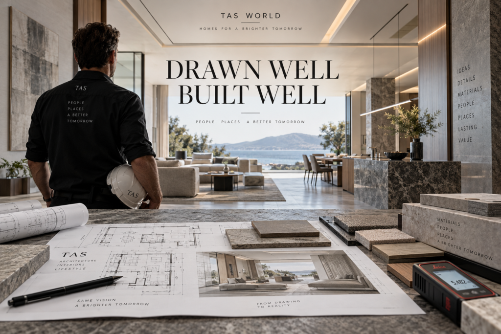 • Luxury home design India under disciplined site supervision with coordinated architecture, interiors, MEP and premium finishing work.